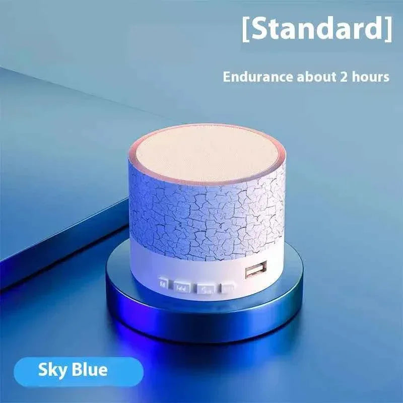 Portable Bluetooth Speaker with RGB Lights and 360 Stereo Sound My Store