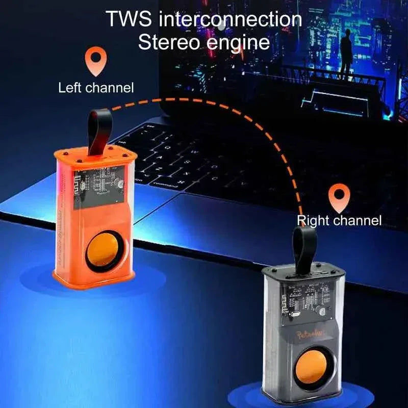 Portable Bluetooth Speaker Waterproof 360 Sound Wireless Audio My Store