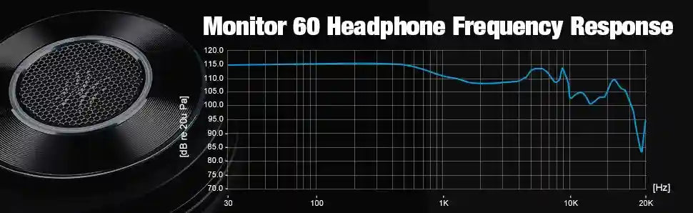 Wired Studio Headphones Over-Ear High-Res Monitor Audio Tidesmit Tidesmit