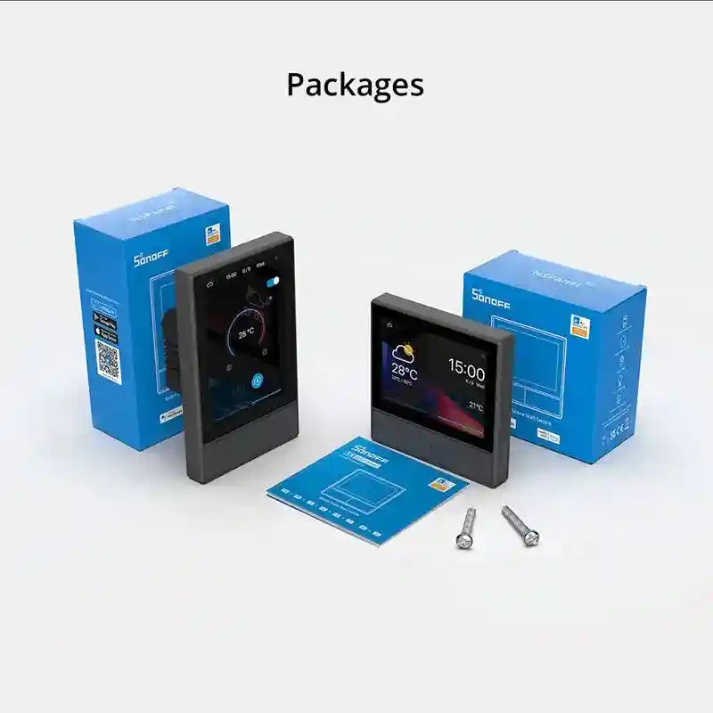 Tidesmit NSPanel Smart Home Wall Switch Controller - WiFi Touchscreen Tidesmit
