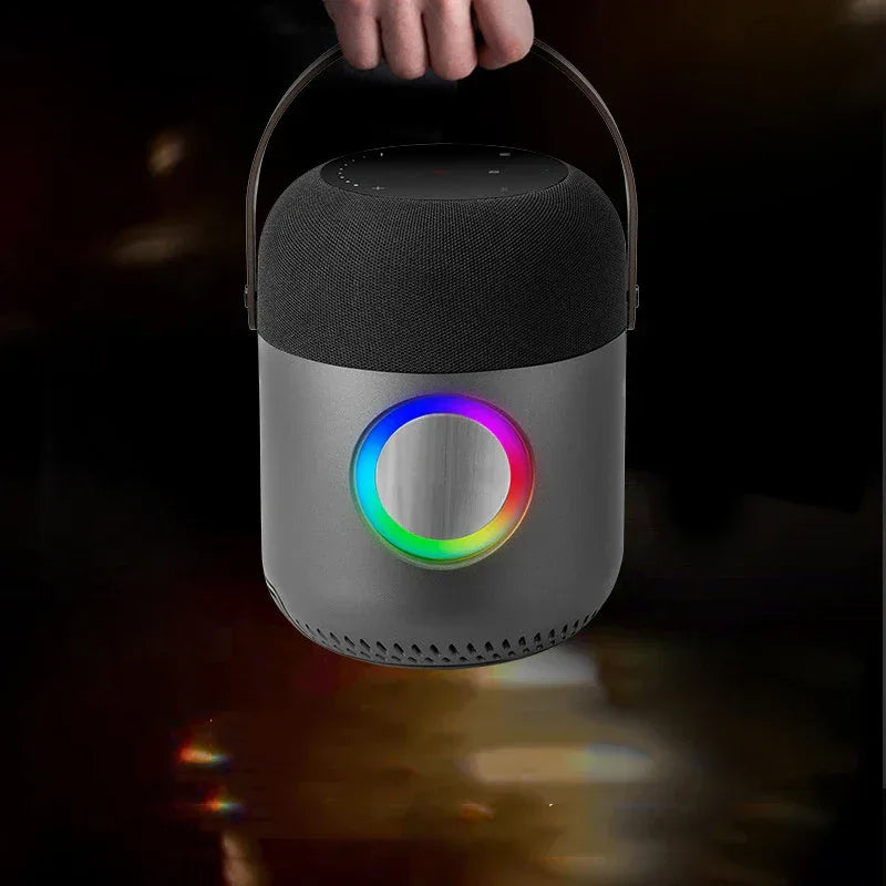 100W Portable Bluetooth Speaker with 360-Degree Sound and RGB Lighting My Store