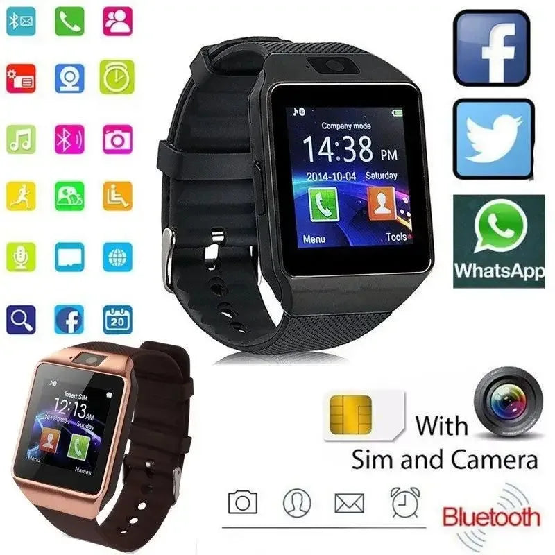Smartwatch with Camera and Fitness Tracker - Waterproof GPS Watch My Store