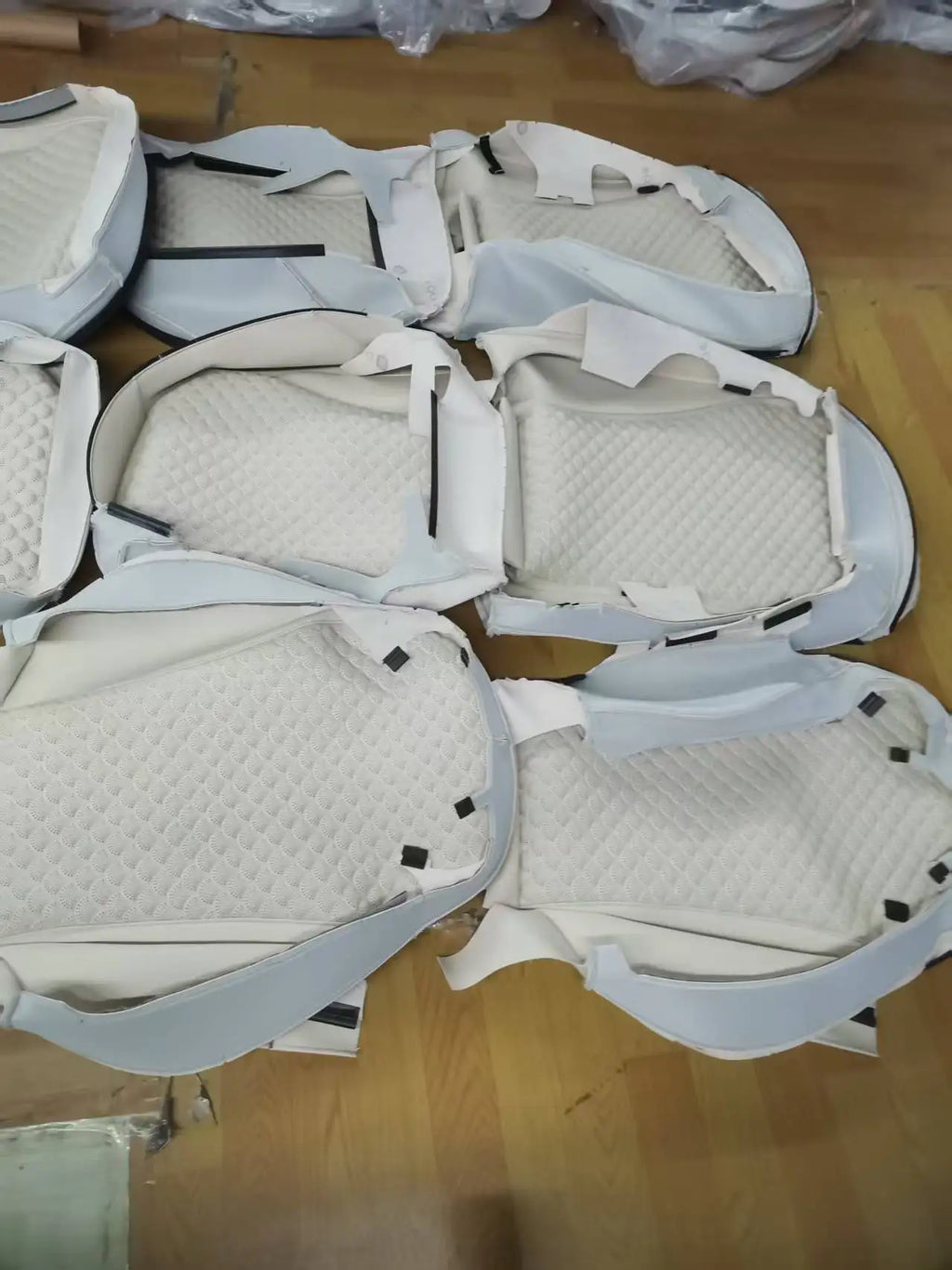 Premium Leather Seat Covers Fit for Mercedes GLA GLB GLC GLE GLS Custom Fit Car Interior Accessories