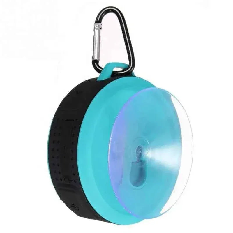 Portable Bluetooth Speaker - Waterproof Wireless Audio with Mic (Red) My Store