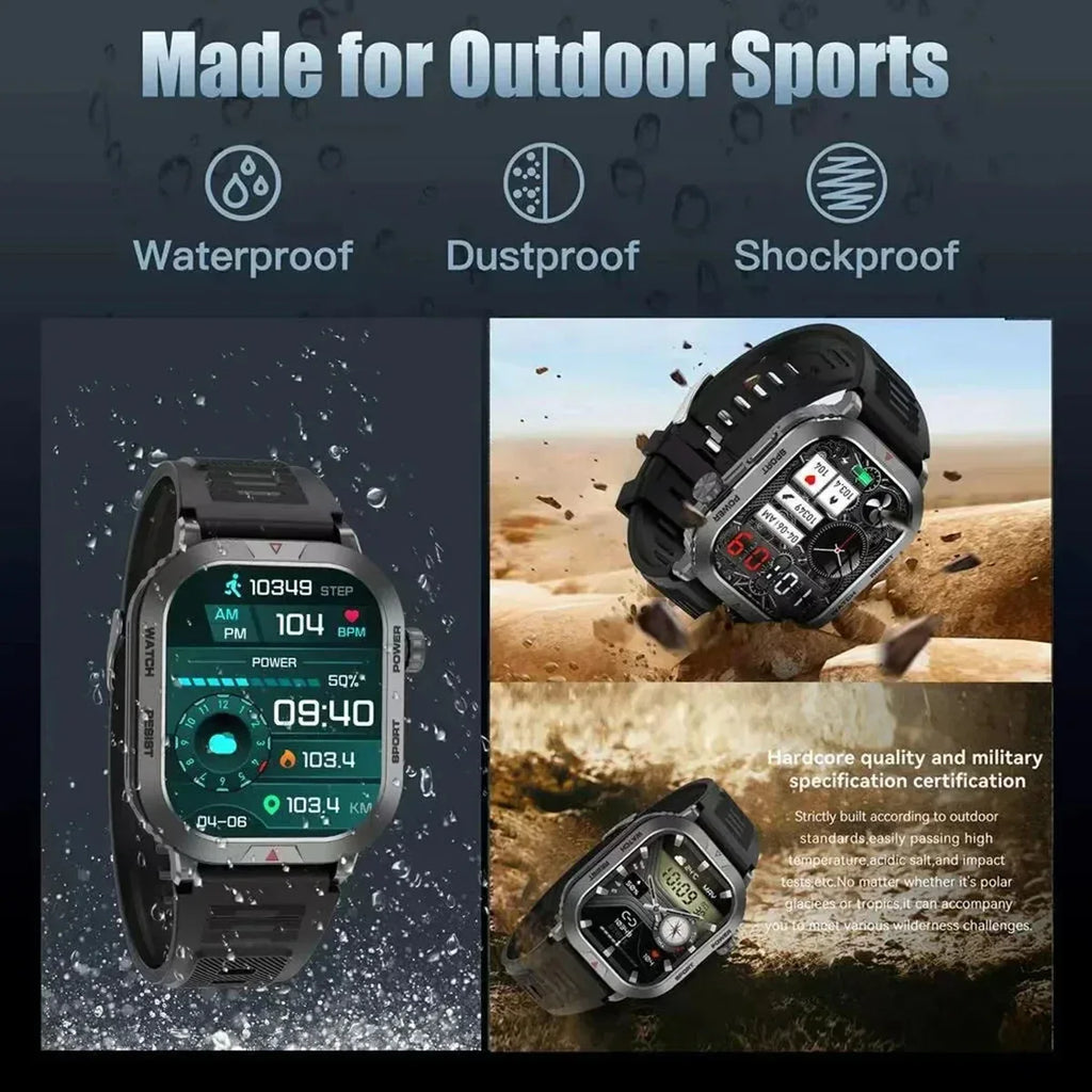 ZW66 Fitness Smartwatch - Heart Rate Monitor & GPS - Silver/Black My Store