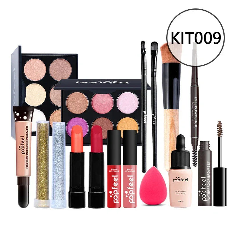 Professional Makeup Kit - All-In-One Full Set for Salon-Quality Results Professional Makeup Kits KIT009 Tidesmit