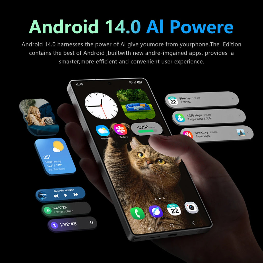 S25 Ultra 5G Smartphone 1TB 16GB RAM Unlocked - Gray Tidesmit