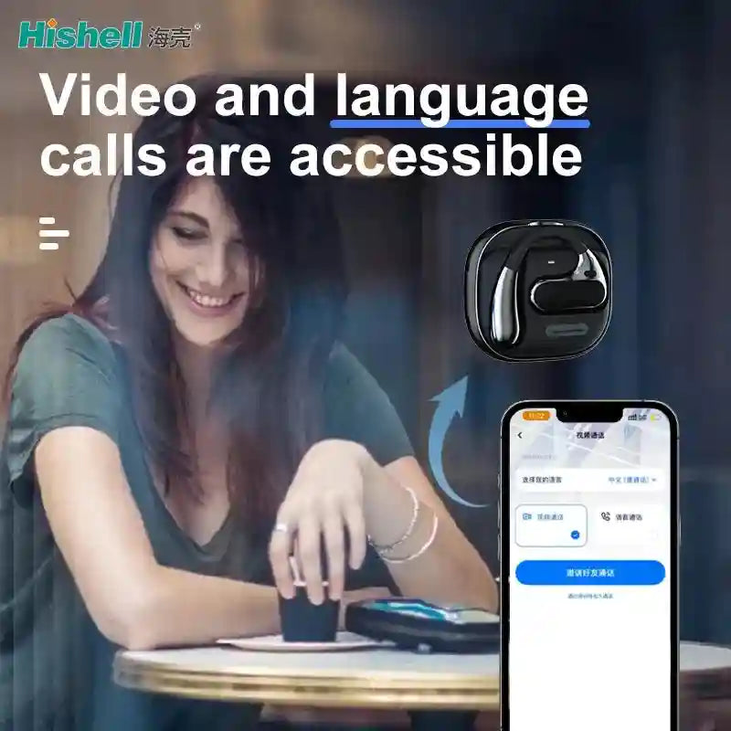 Tidesmit Real Time Voice Translator Device - Portable App Sync Tidesmit