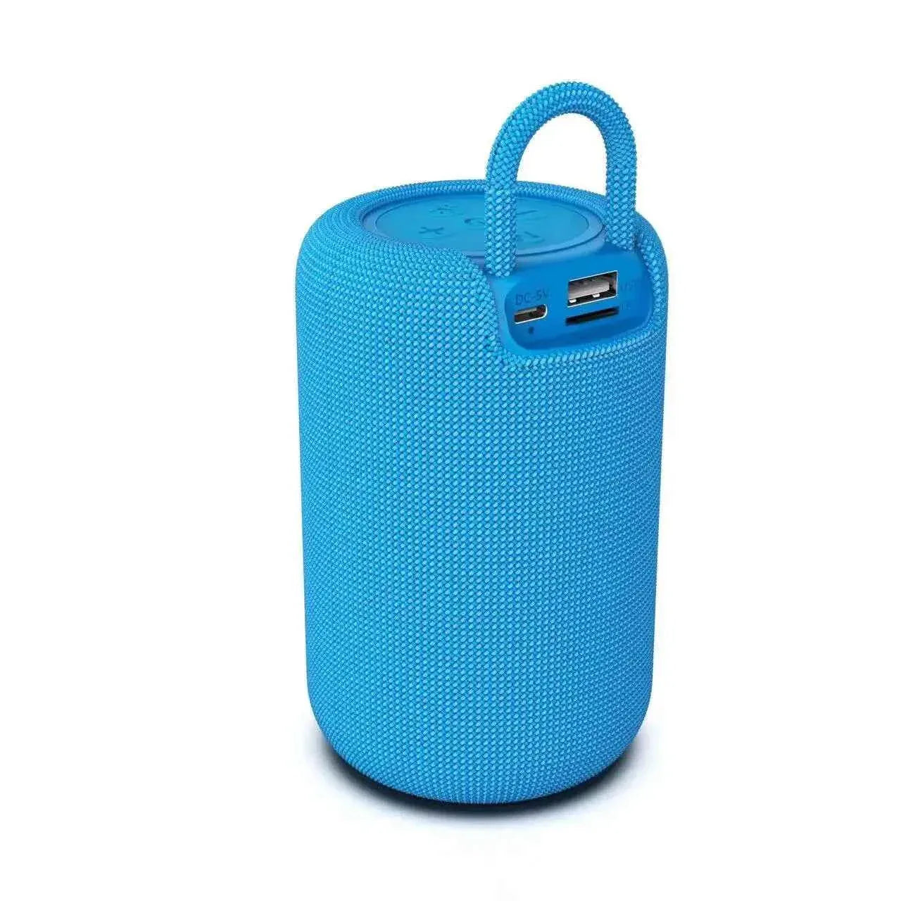 Portable Bluetooth Speaker with Bass Boost & Waterproof IPX4 Rating Blue My Store