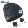 Bluetooth Beanie With LED Light | Rechargeable Wireless Music Hat Tidesmit