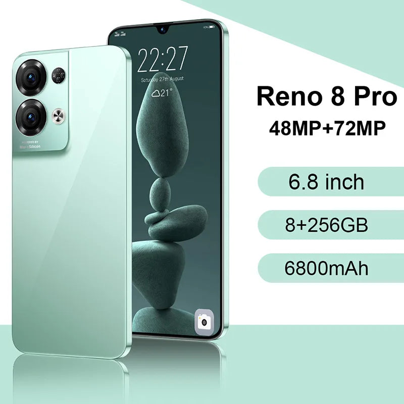 Reno 8 Pro 5G Smartphone 1TB 16GB RAM Unlocked Dual SIM Tidesmit