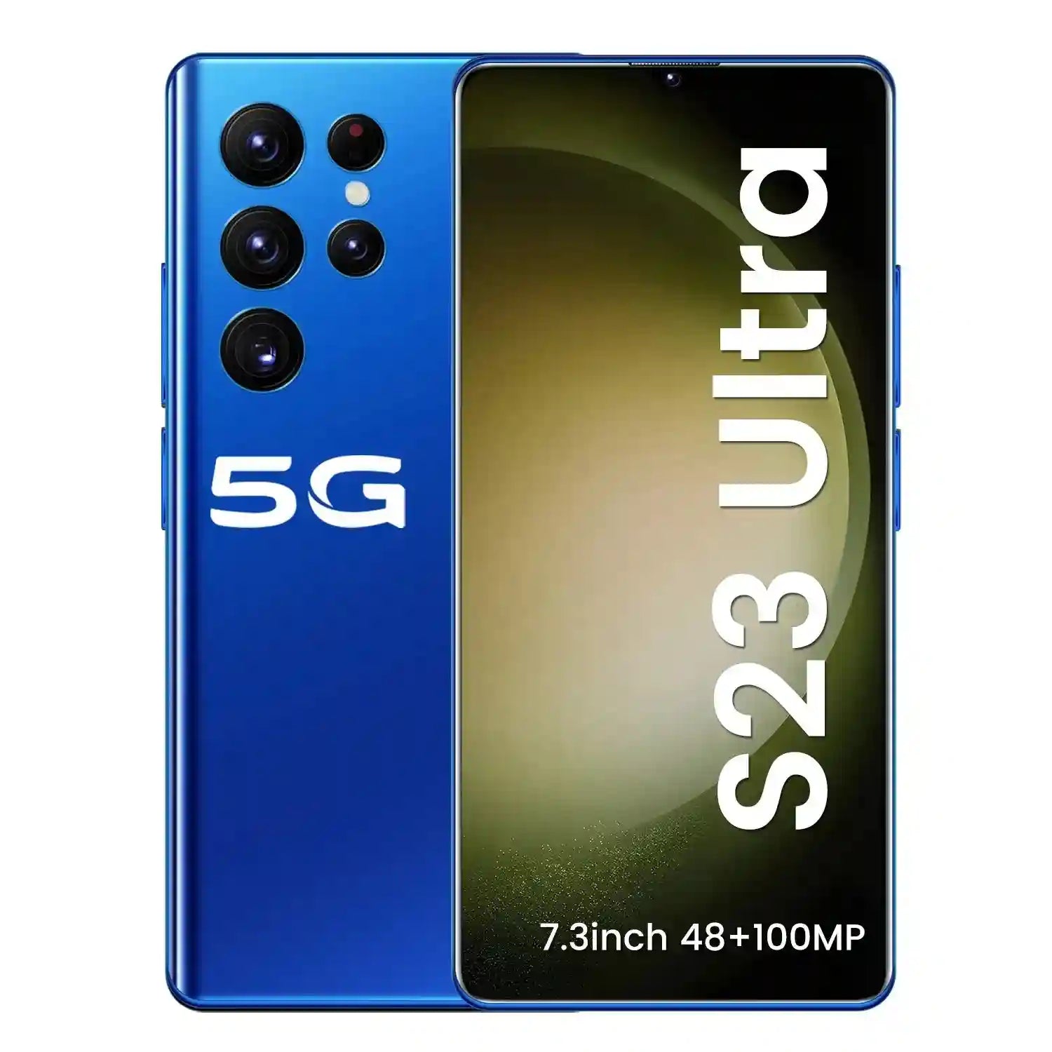 5G Smartphone 16GB RAM 1TB Storage 7.3 Inch AMOLED Display Blue Blue 16g 1TB Tidesmit