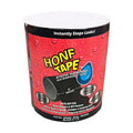 Red waterproof patch tape roll with printed label and leak-stopping text