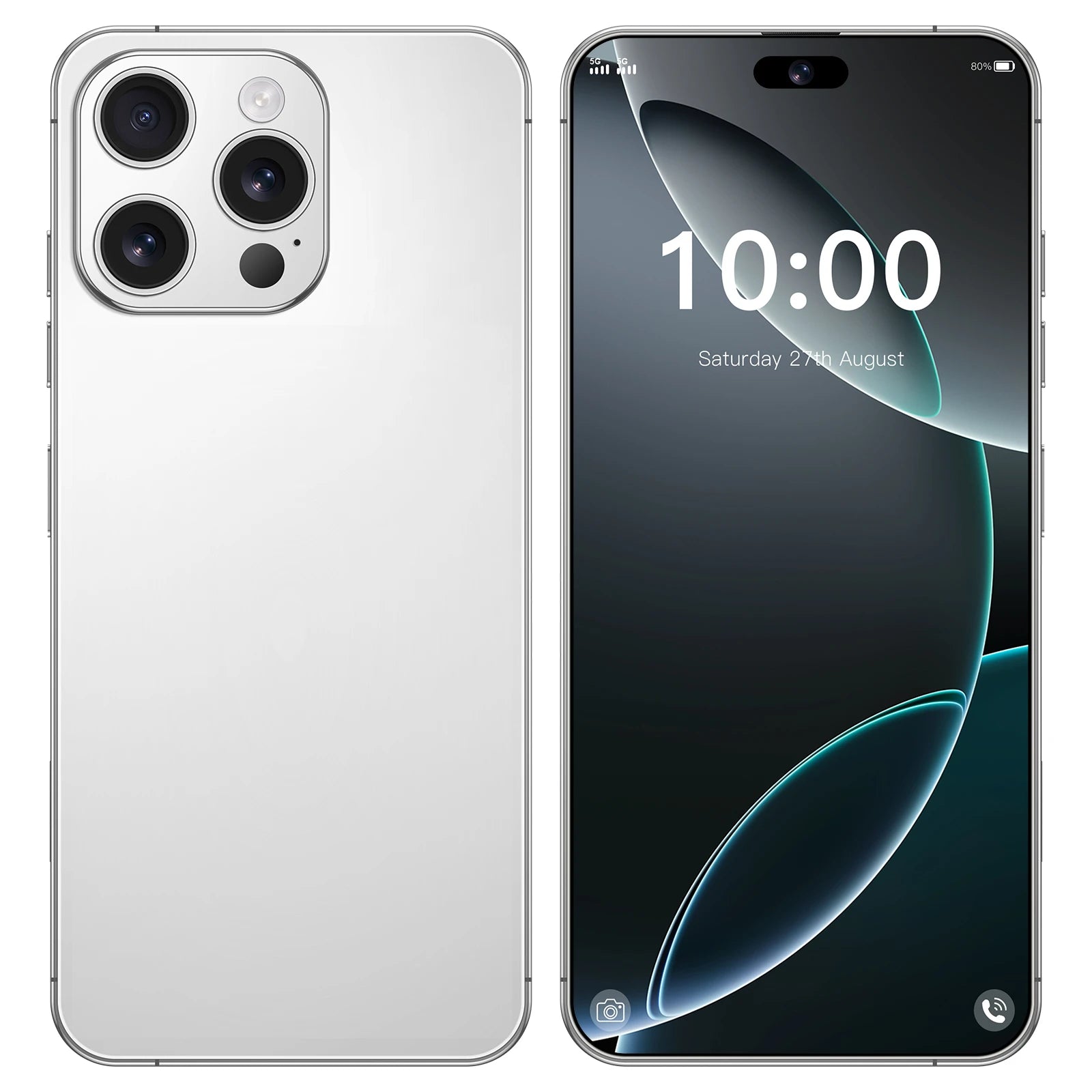 iPhone 16 Pro Max 512GB Unlocked 5G Smartphone – 6.9 Inch AMOLED Display White 12g 512 GB Tidesmit