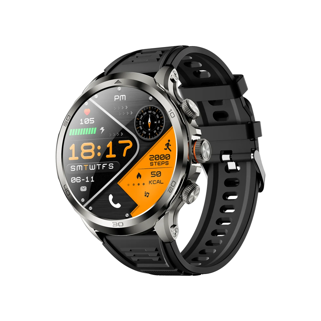4G Smartwatch with GPS, Heart Rate Monitor & 1.95 AMOLED Display - H19 My Store
