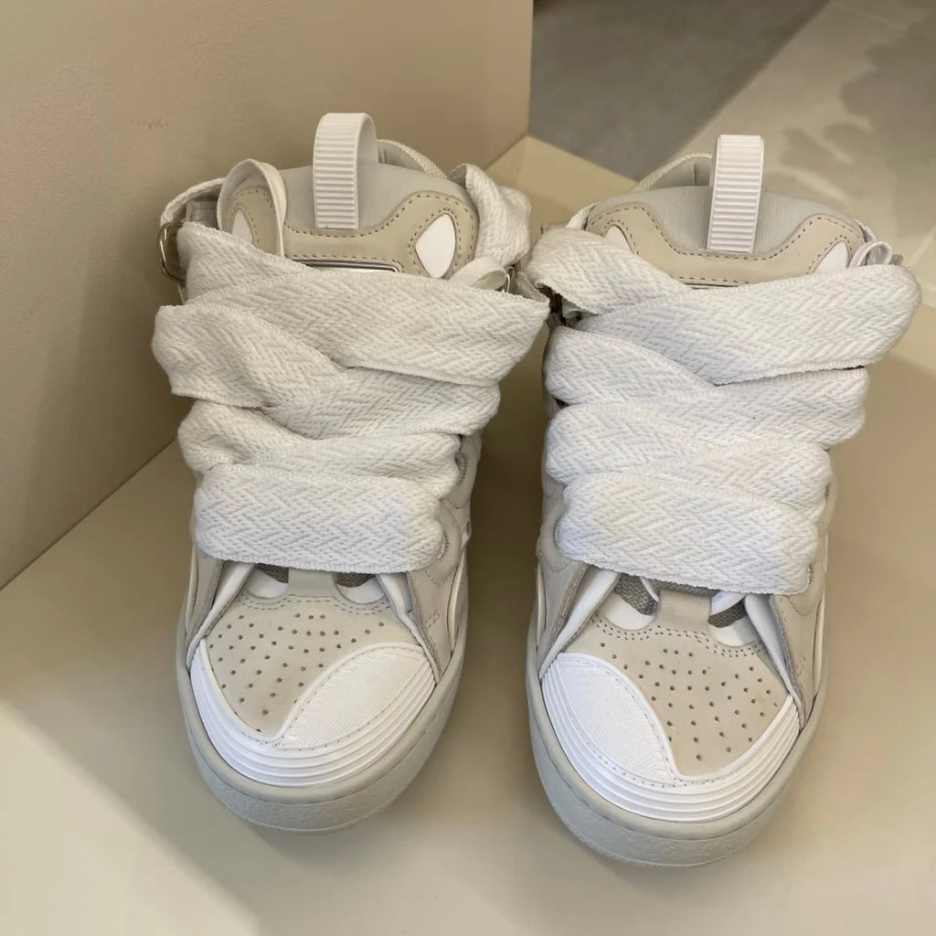 Trends Products 2026 Luxury Fashion Sneakers Color Patchwork Chunky Sole Sneakers Walking Shoes Anti-Slip Cushioning for Men