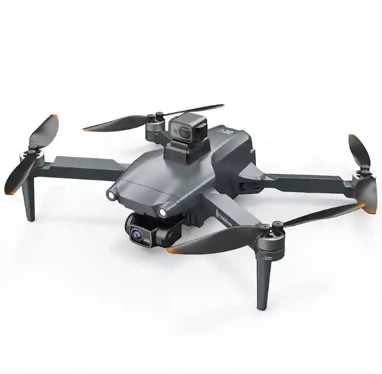 L600 Pro 4K Camera Drone - Foldable GPS Aircraft Silvery Tidesmit