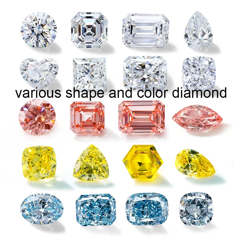 Starsgem Oval Diamante 1ct 2ct 3ct D VS1  VVS2 HPHT CVD IGI Certified Lab Grown Diamond