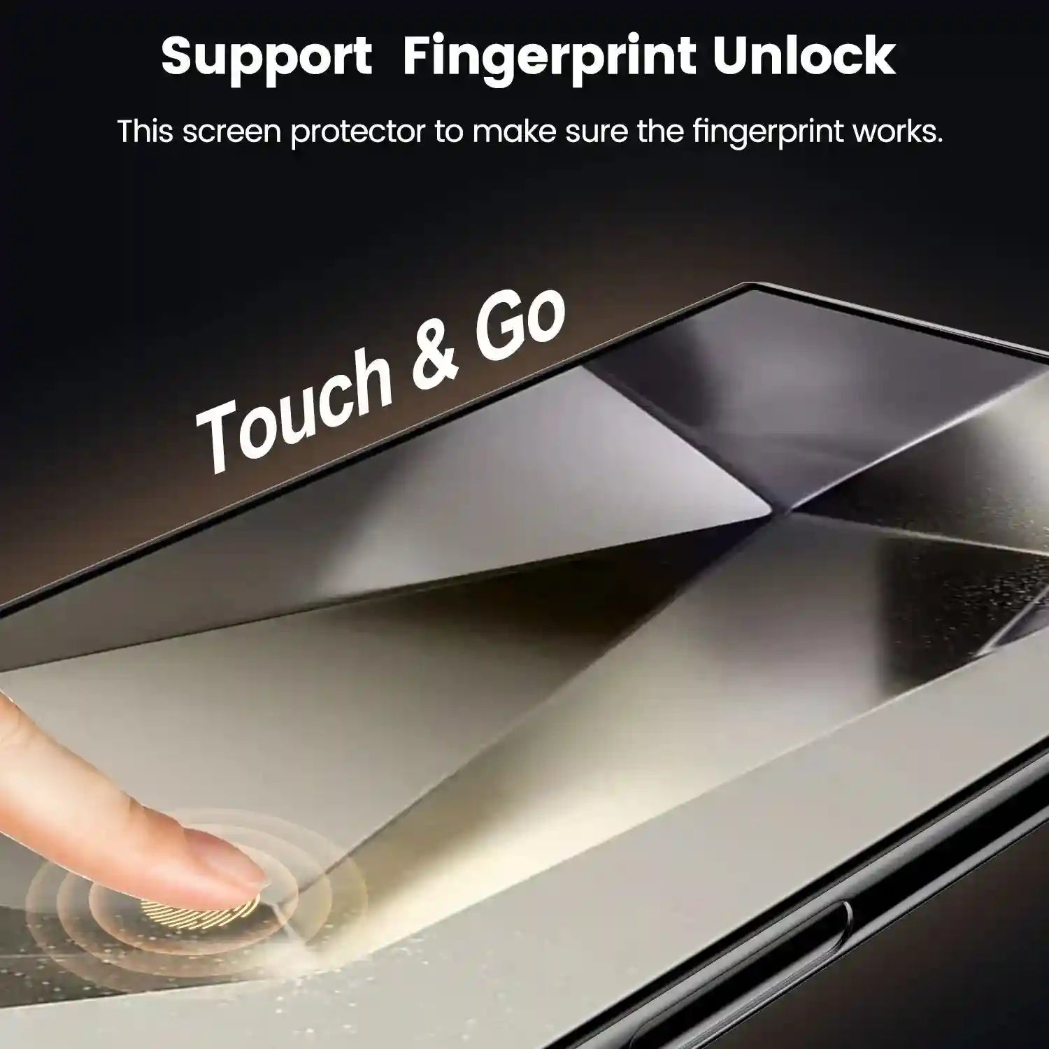 Privacy Screen Protector for Samsung S24 Ultra - Anti-Peep Tempered Glass Tidesmit