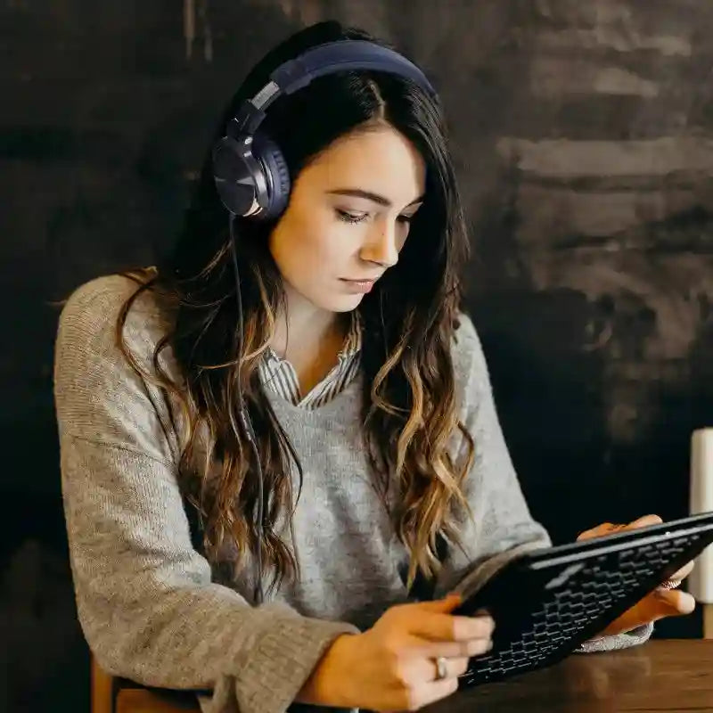 Studio Monitor Wired Headphones - High-Res Audio Pro-10/50 Series Tidesmit