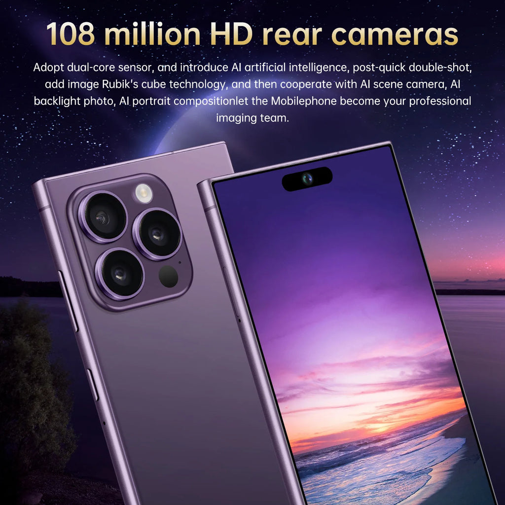Mobile Phone Built-in Pen S25Ultra Eight-core 4G7.3-inch 20 Million Pixel 3 64  Hot 0TG