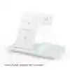 3 in 1 Wireless Charging Stand for iPhone, AirPods, and Apple Watch - Black Universal White Tidesmit