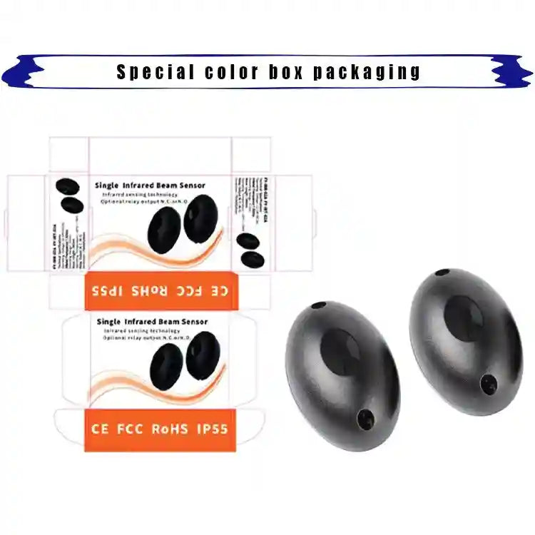 Wireless Infrared Sensor for Automatic Sliding Doors - Black Tidesmit