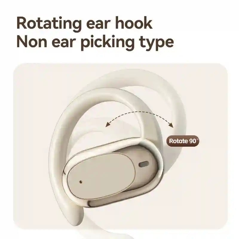 Tidesmit M57 Wireless Open Ear Headphones with Rotatable Hook Tidesmit