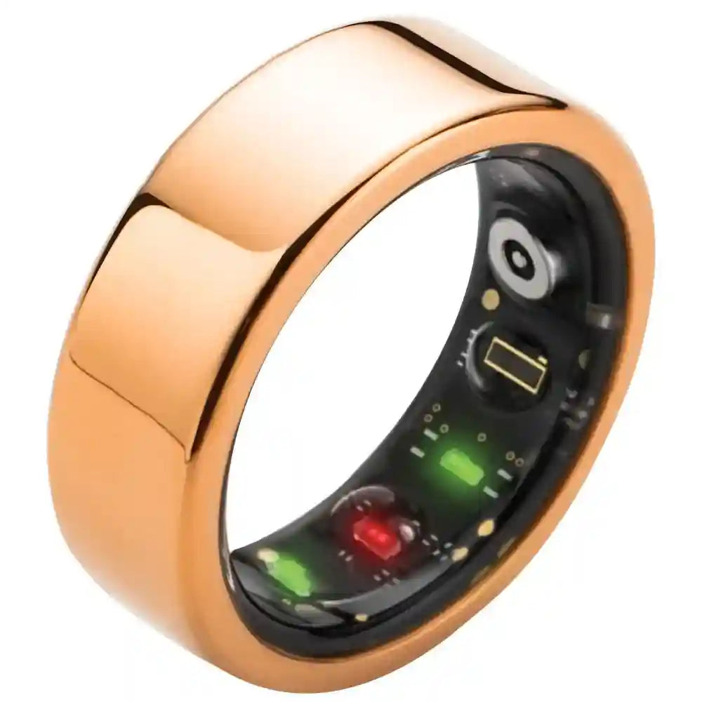 Smart Health Ring Fitness Tracker: Heart Rate & Blood Oxygen Monitor Tidesmit