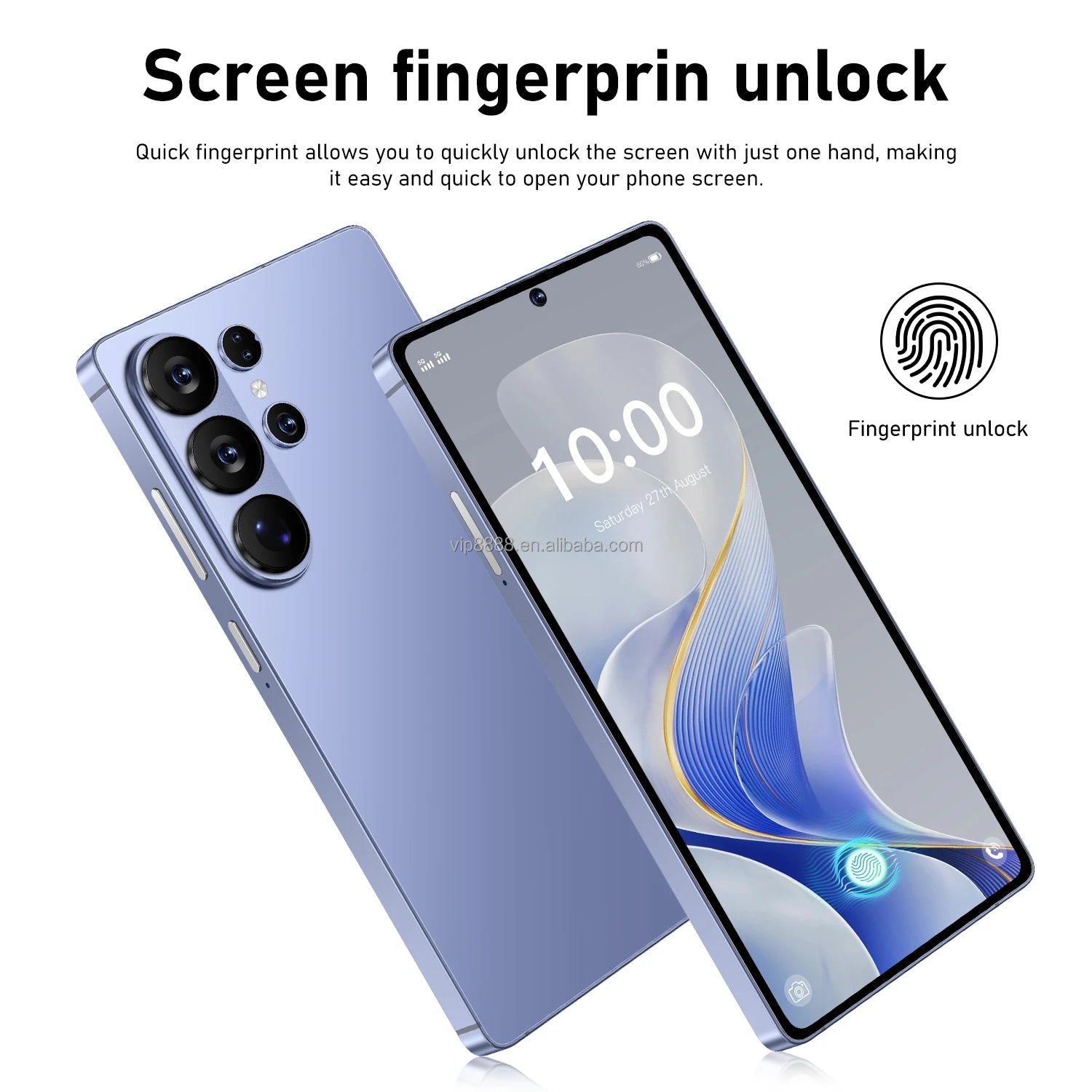 S26 Ultra smartphone with 22GB RAM 2TB storage Android 15 108MP camera and 7.3 inch display