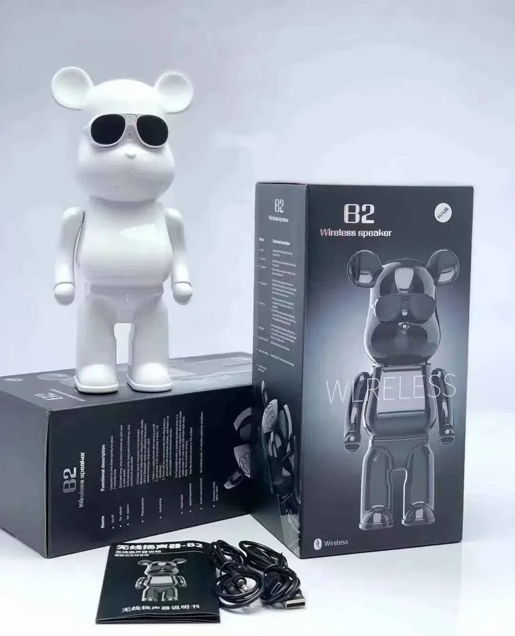 Violent Bear Portable Bluetooth Speaker - 360 Stereo Bass Sound My Store