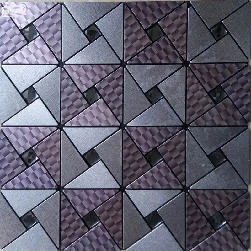 5 Pcs Self Adhesive Mosaic Stick Wall Tile Backsplash Bathroom Washbasin Living Room Home Background KTV Decor Wall Decals