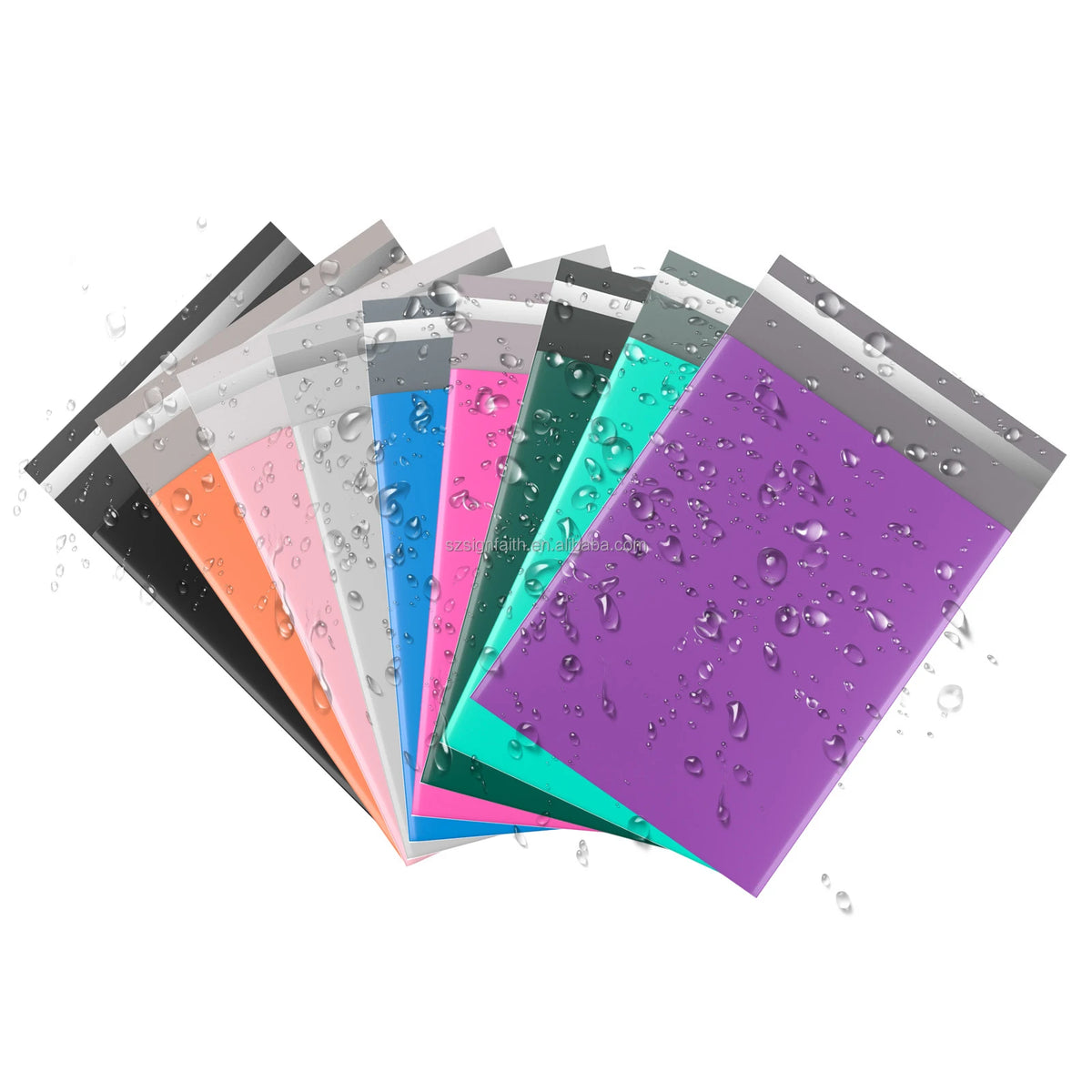 Bulk Wholesale Rose red Poly Mailer Plain Co-Extruded for Express Packing Envelope Shipping Mailing Bag Poly Mailer