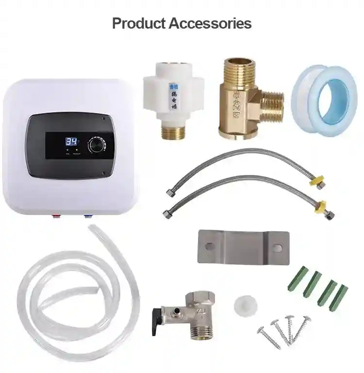 15 Liter Electric Water Heater - WiFi Smart Under Sink Tank 1500W Tidesmit