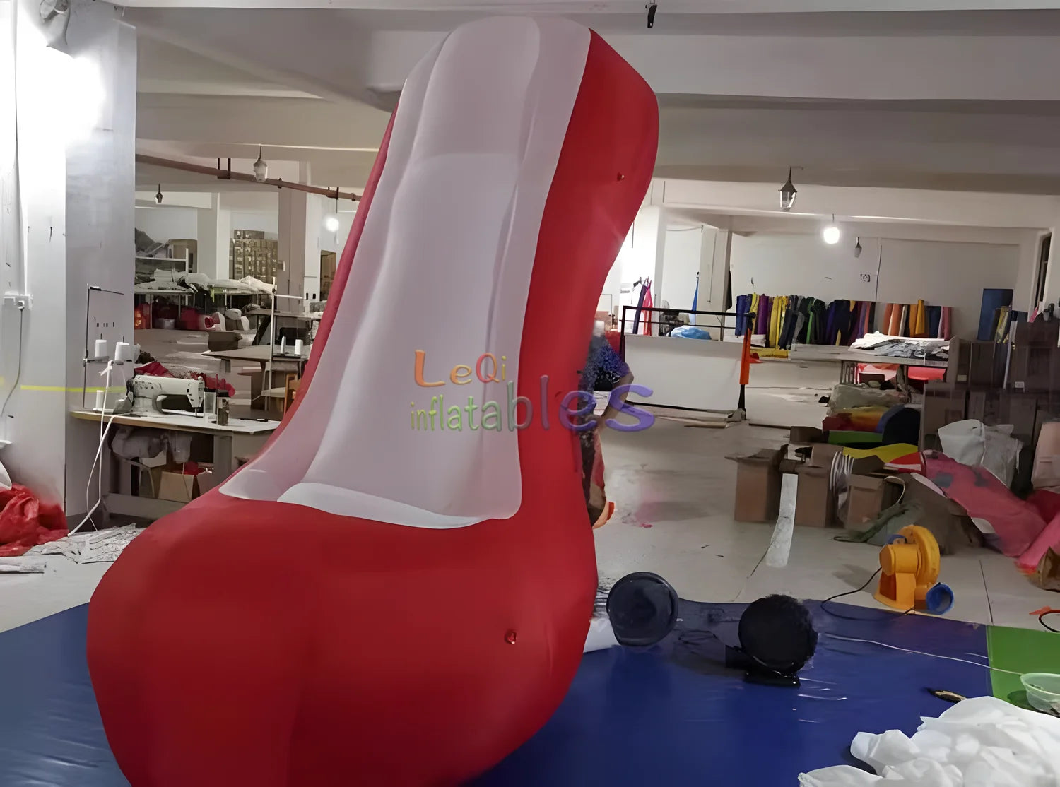 Customize Inflatable High Heels Model Promotional Giant Inflatable Shoes for Events Decoration