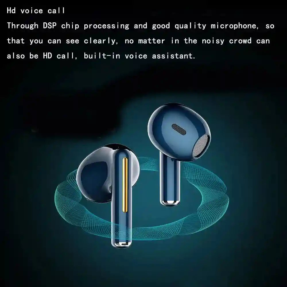 Tidesmit H6 TWS Wireless Earbuds | Waterproof Sport Fit Microphone Tidesmit