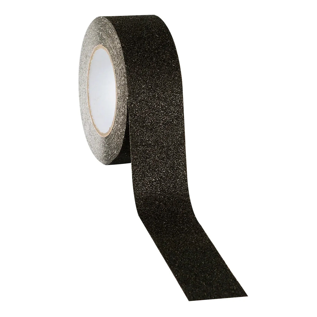 Black waterproof anti-slip grip tape roll with textured surface