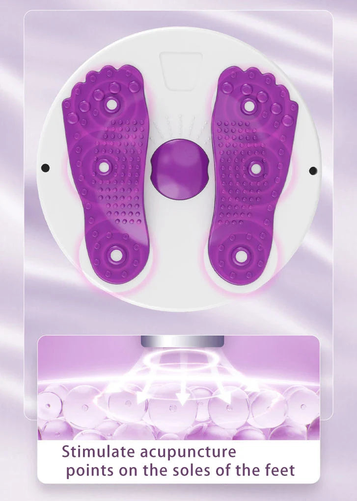 Tidesmit Waist Twisting Disc for Abdominal Training and Foot Massage Body Shaping Massage Equipment Tidesmit