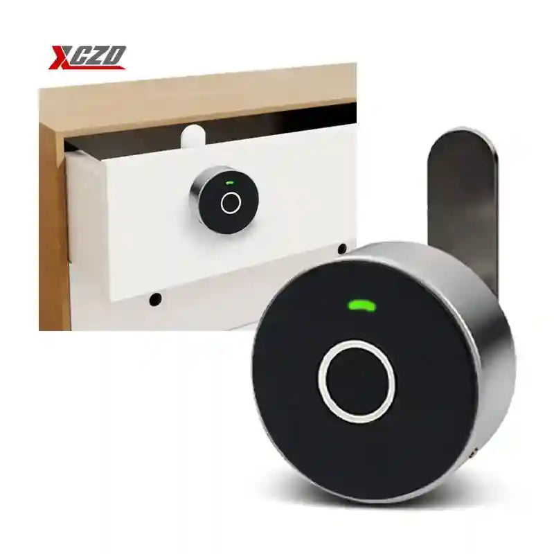 Fingerprint Cabinet Lock Zinc Alloy Keyless Smart Cam Lock Tidesmit