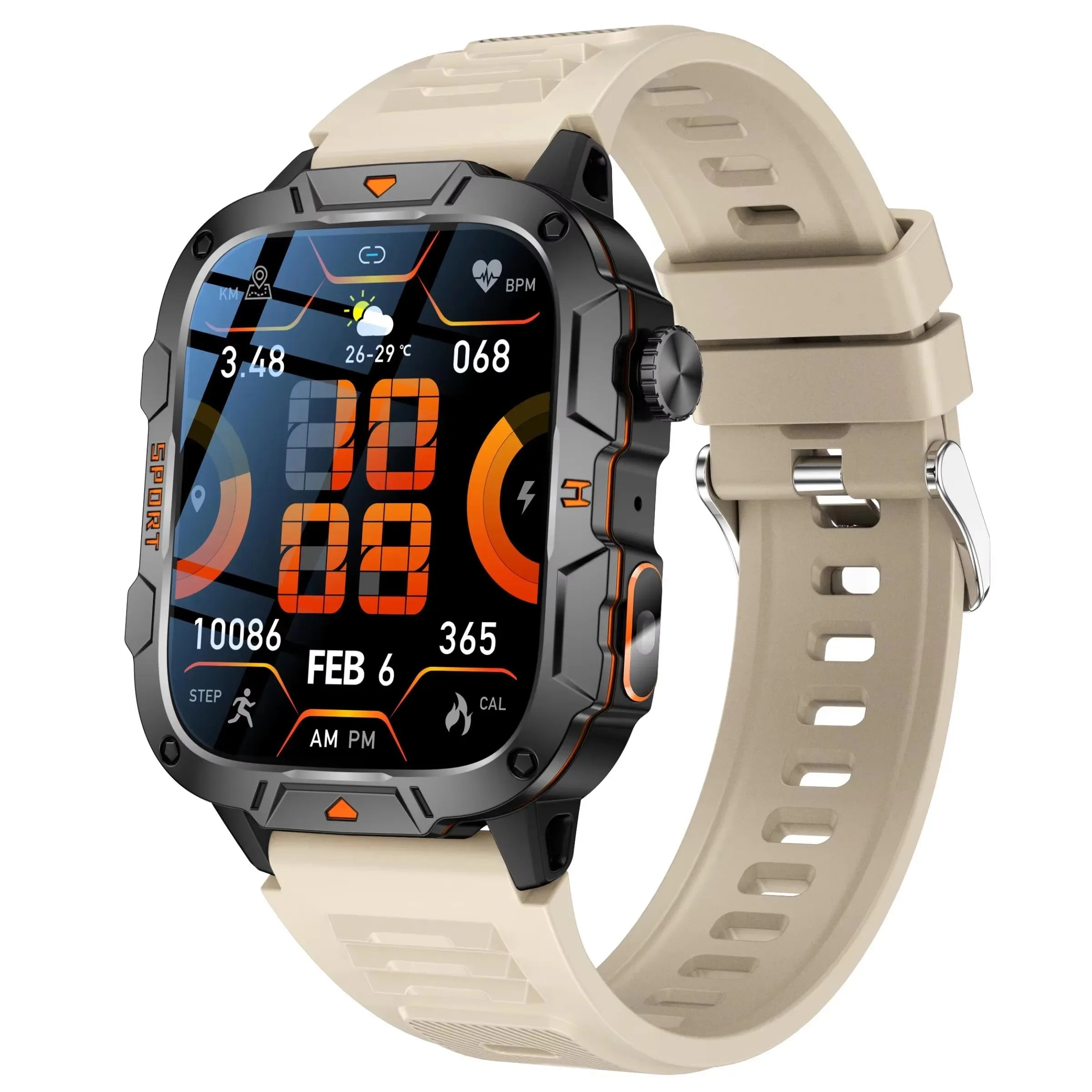 Pro Smartwatch Fitness Tracker with Bluetooth Calling - Model QX12 My Store