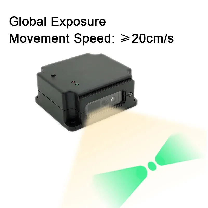 GM75 1D 2D Global Exposure Barcode Scanner DC5V USB UART Support Qr Code Bar Code With High Speed For Bus Supermarket Hospital