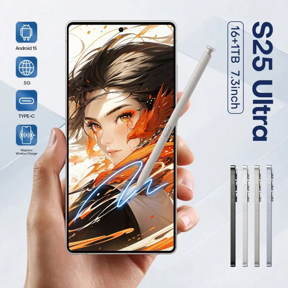 Tidesmit 5G Smartphone 1TB 16GB RAM Unlocked Dual SIM Fast Charging Tidesmit