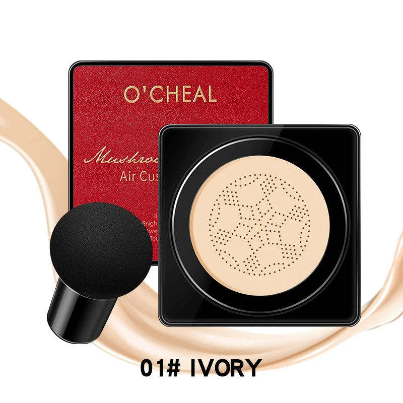 Tidesmit Mushroom Head BB Cream foundation cushion compact for flawless face makeup coverage and concealer finish