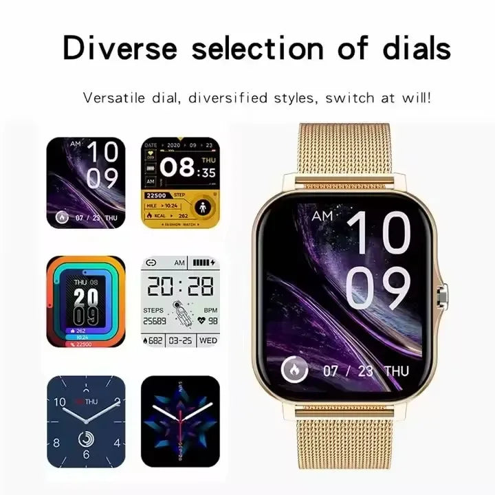 Smartwatch Fitness Tracker with Bluetooth Calling & Heart Rate Monitor My Store