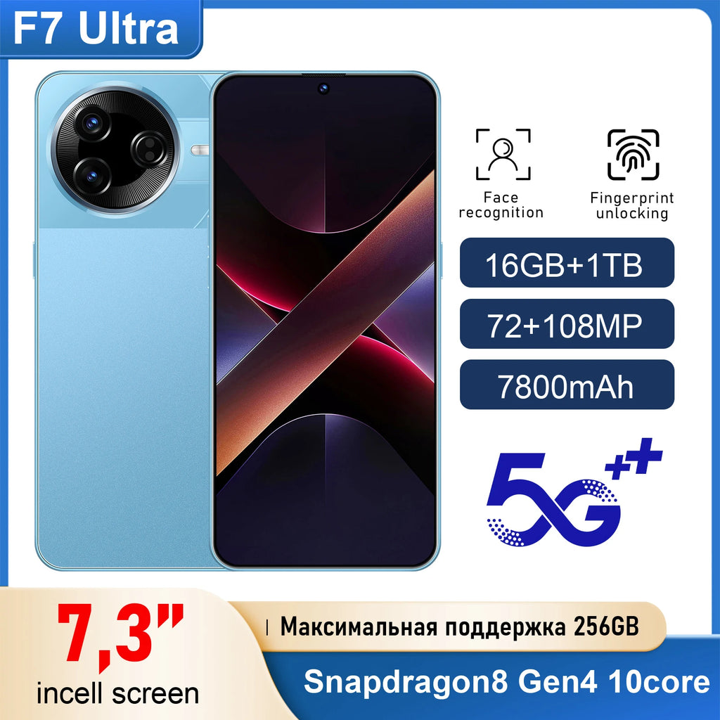 5G Smartphone 16GB RAM 1TB Storage - High Capacity Tidesmit Essential Tidesmit