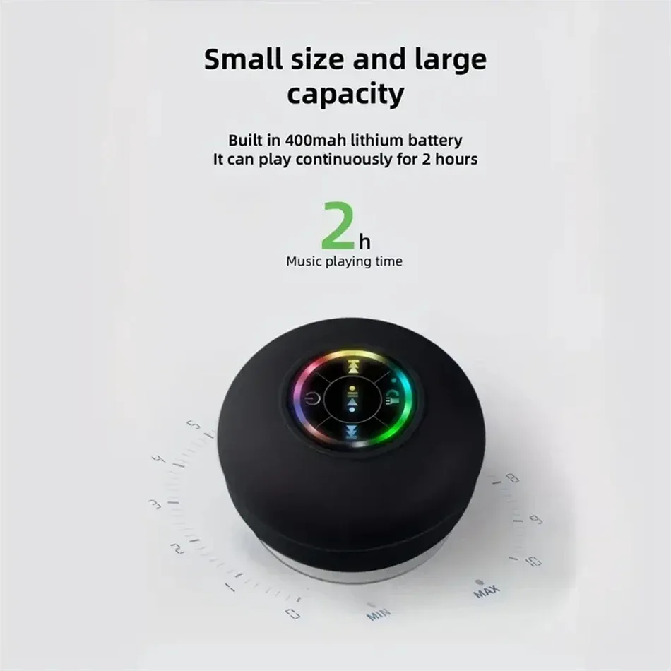 Portable Bluetooth Speaker - Waterproof Wireless Audio with Bass Boost My Store