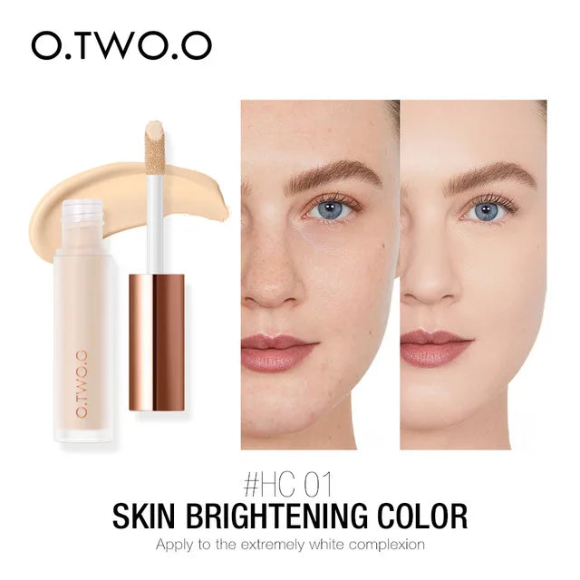 Tidesmit O.TWO.O liquid concealer for face makeup featuring full coverage waterproof formula for dark circles