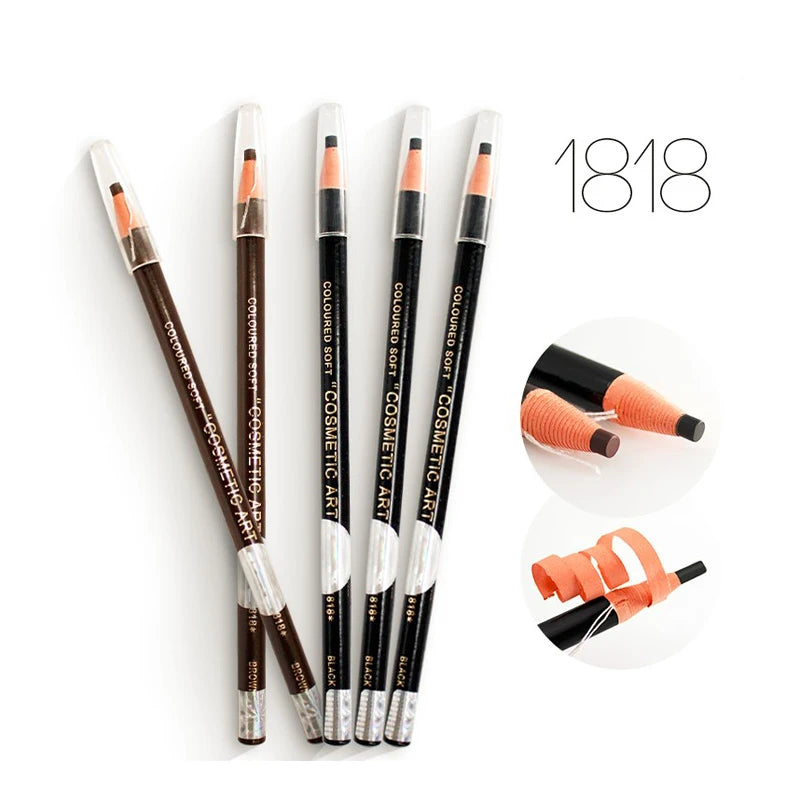 Microblading Eyebrow Pencil Waterproof Peel-Off Semi-Permanent Pen Permanent Makeup Machines Tidesmit