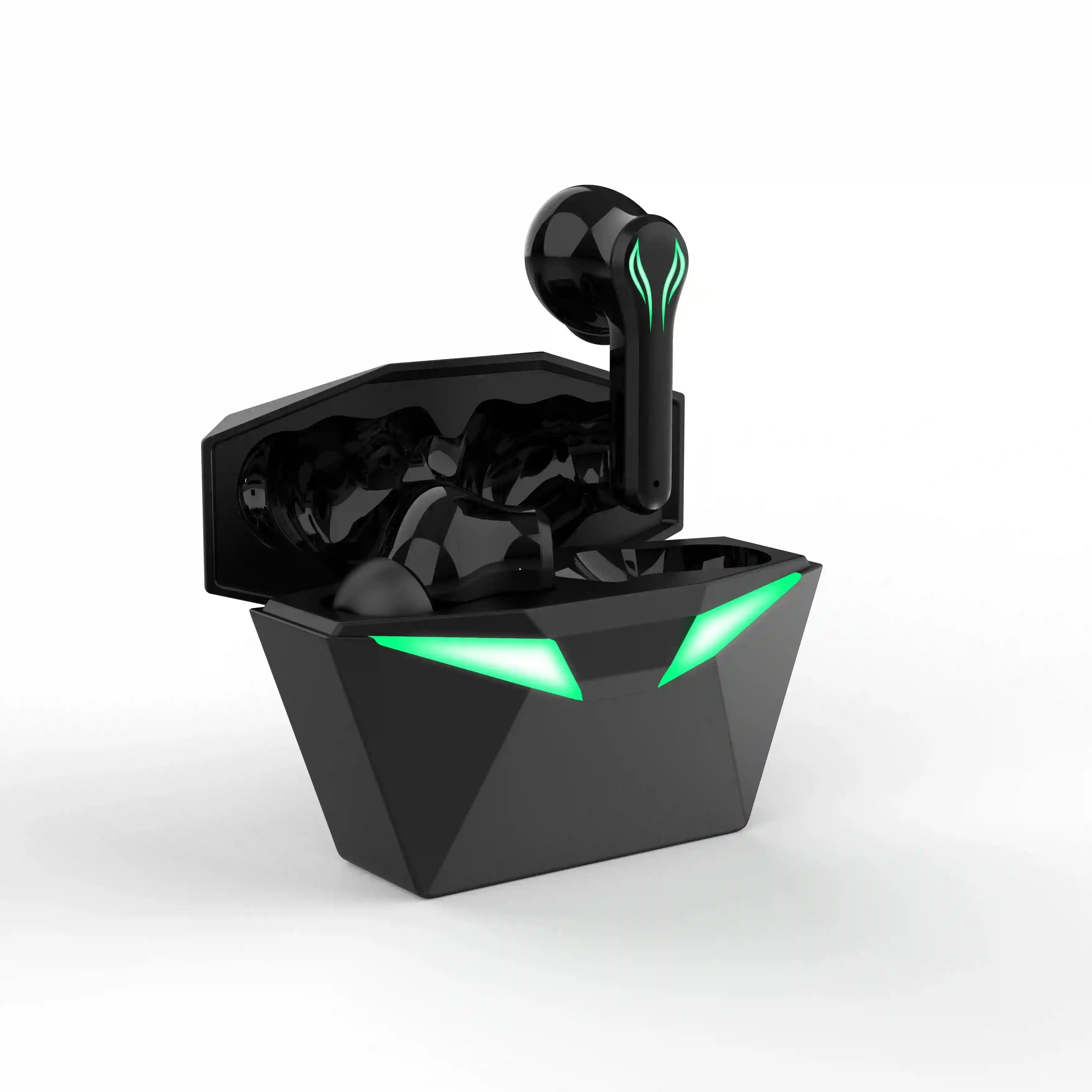 Tidesmit Wireless Gaming Earbuds with Low Latency LED Lighting Tidesmit