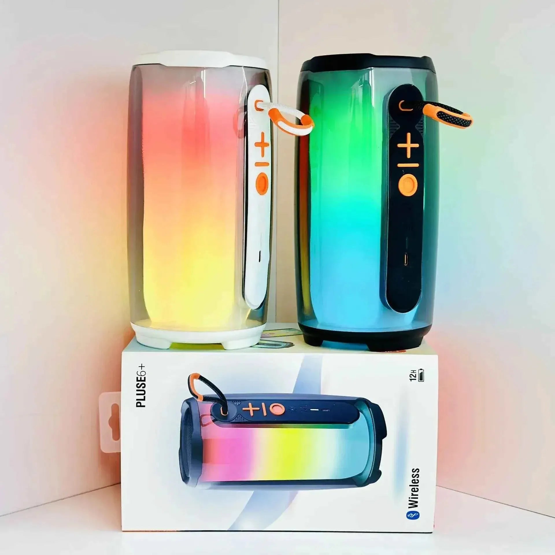 Portable Bluetooth Speaker with 360 Sound & Waterproof RGB LED Lights My Store